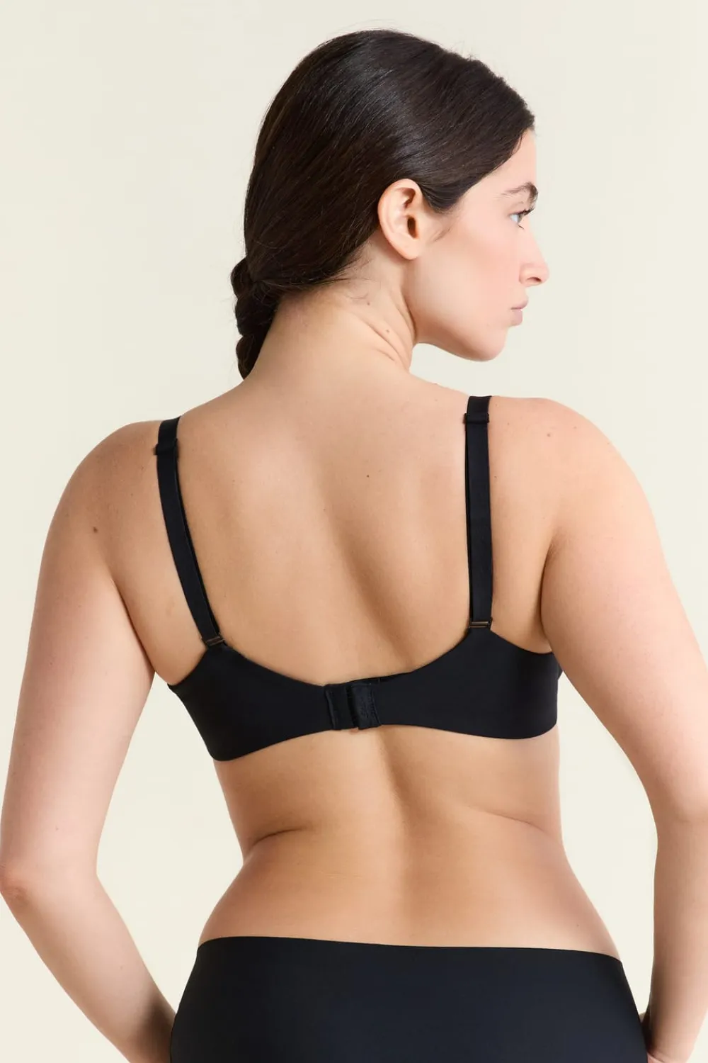 New ETAM Sujetador sin relleno de microfibra NEGRO