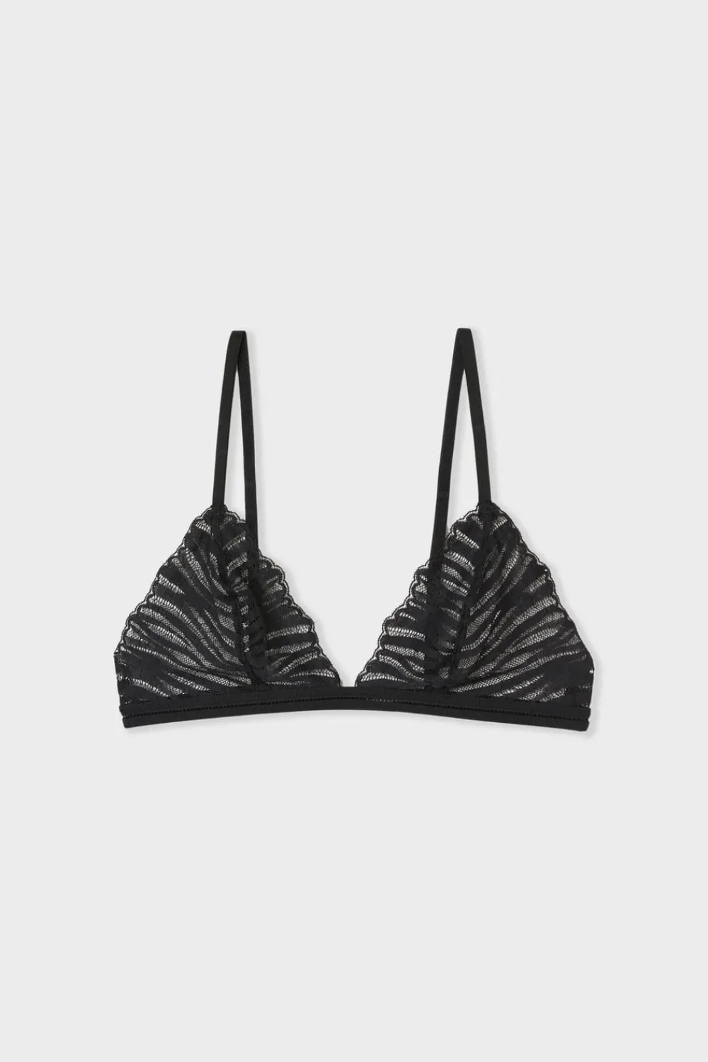 Best ETAM Sujetador triangular de encaje NEGRO