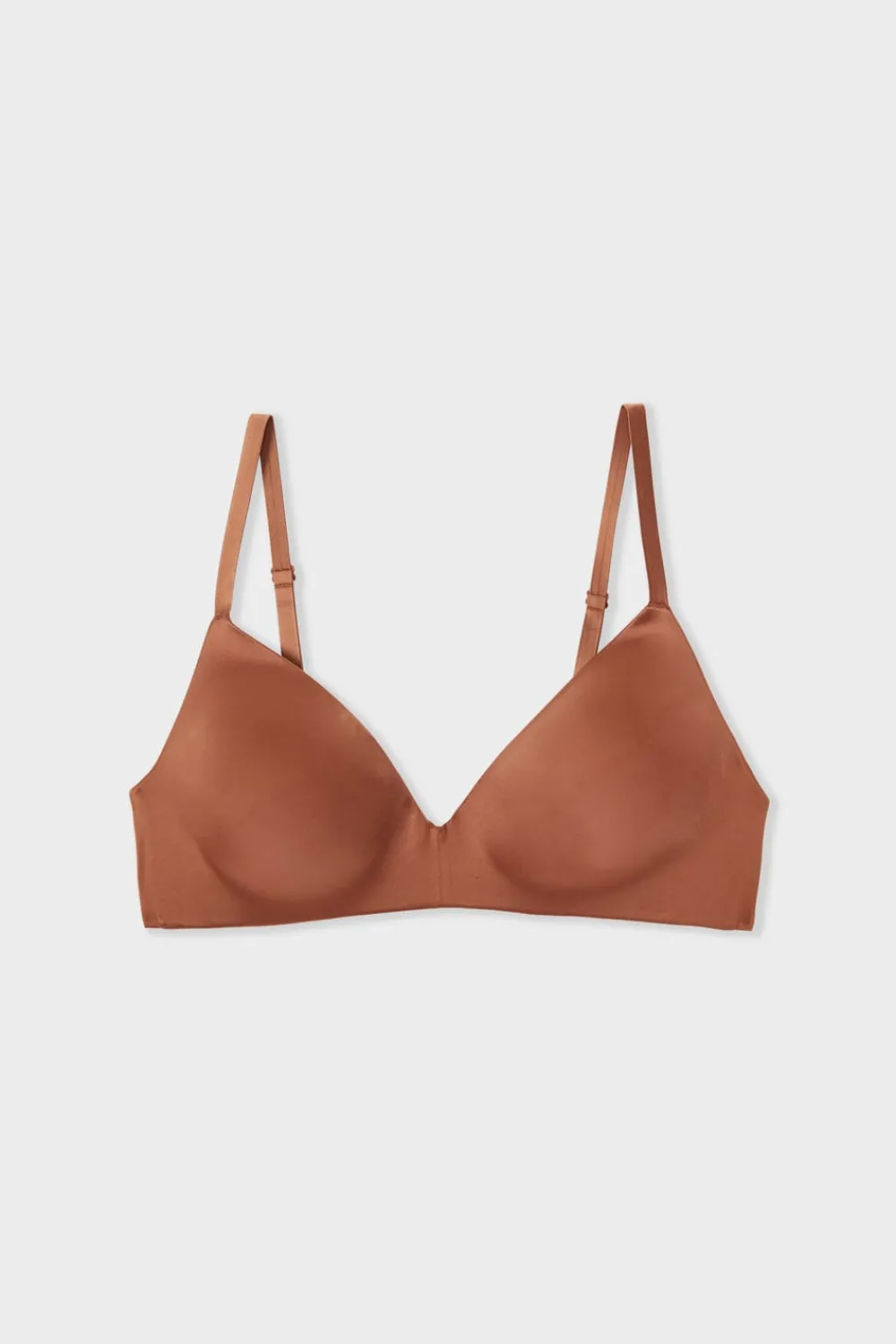 Discount ETAM Sujetador triangular sin aros MARRÓN