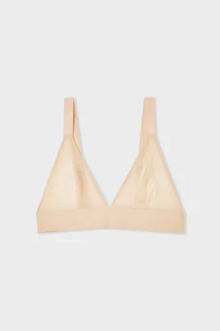 New ETAM Sujetador triangular sin aros NEGRO