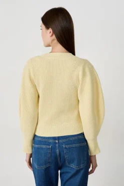 Discount ETAM Suéter con mangas abullonadas PL&Aacute;TANO
