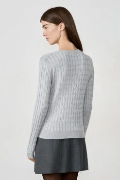 Hot ETAM Suéter cuello redondo GRIS