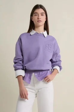 Discount ETAM Sweatshirt manches longues VIOLET