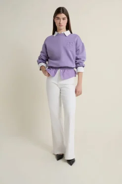 Discount ETAM Sweatshirt manches longues VIOLET