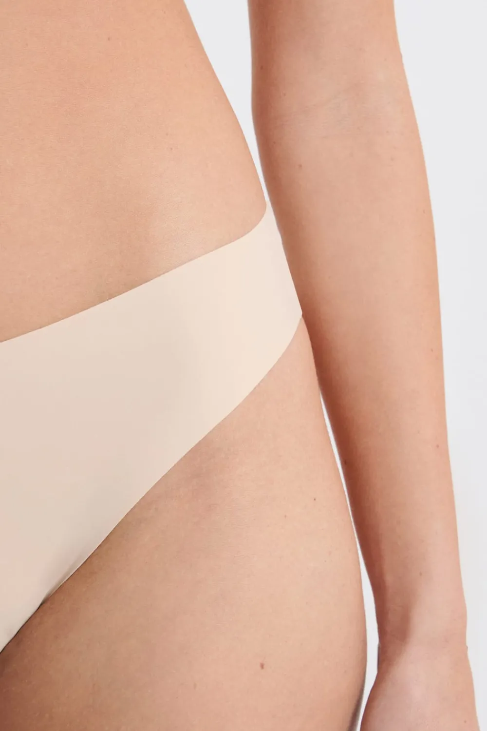 Hot ETAM Tanga alto de microfibra PIEL