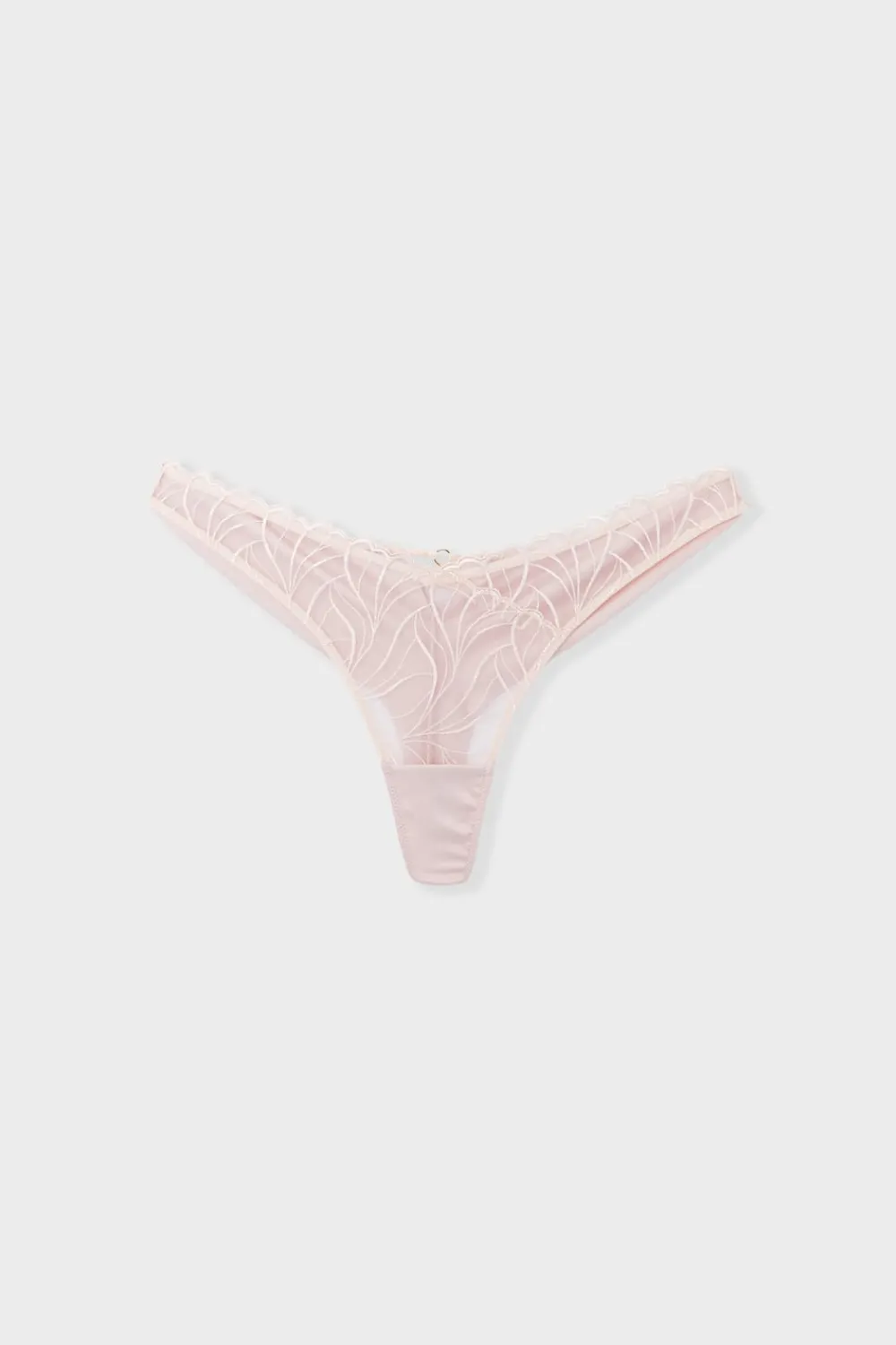 Sale ETAM Tanga bordado ROSA EMPOLVADO