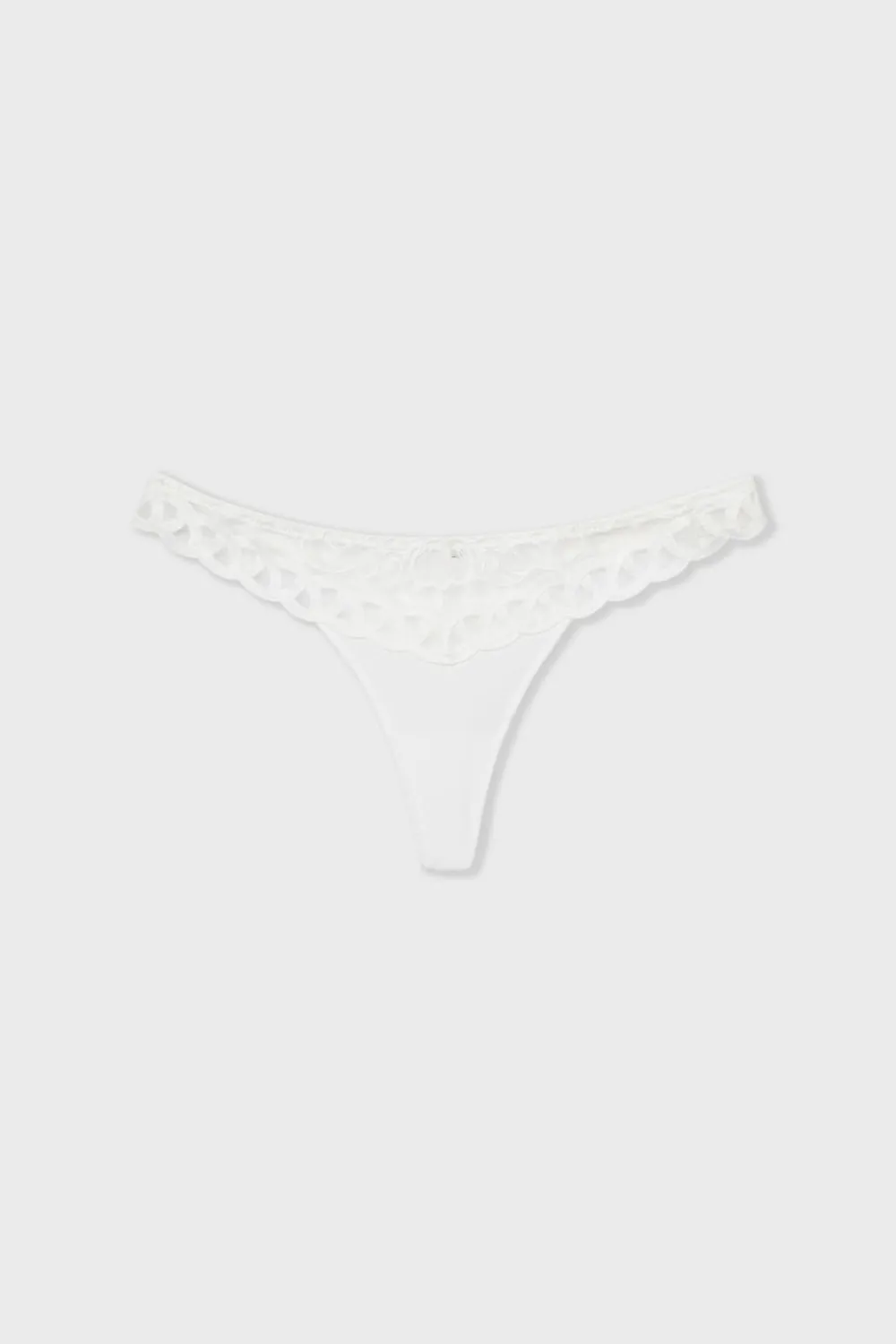 Discount ETAM Tanga bordado CRUDO