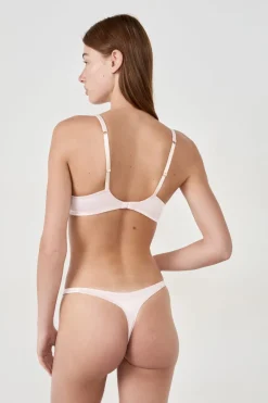 Best ETAM Tanga bordado ROSA POLVO