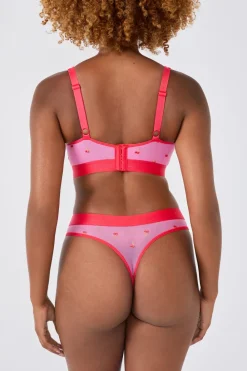 ETAM Tanga con bordado x Lemonade Dolls ROSE