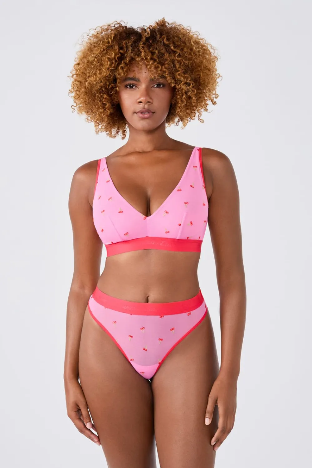ETAM Tanga con bordado x Lemonade Dolls ROSE