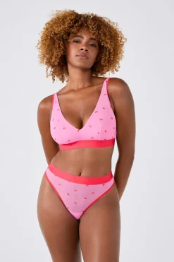 ETAM Tanga con bordado x Lemonade Dolls ROSE