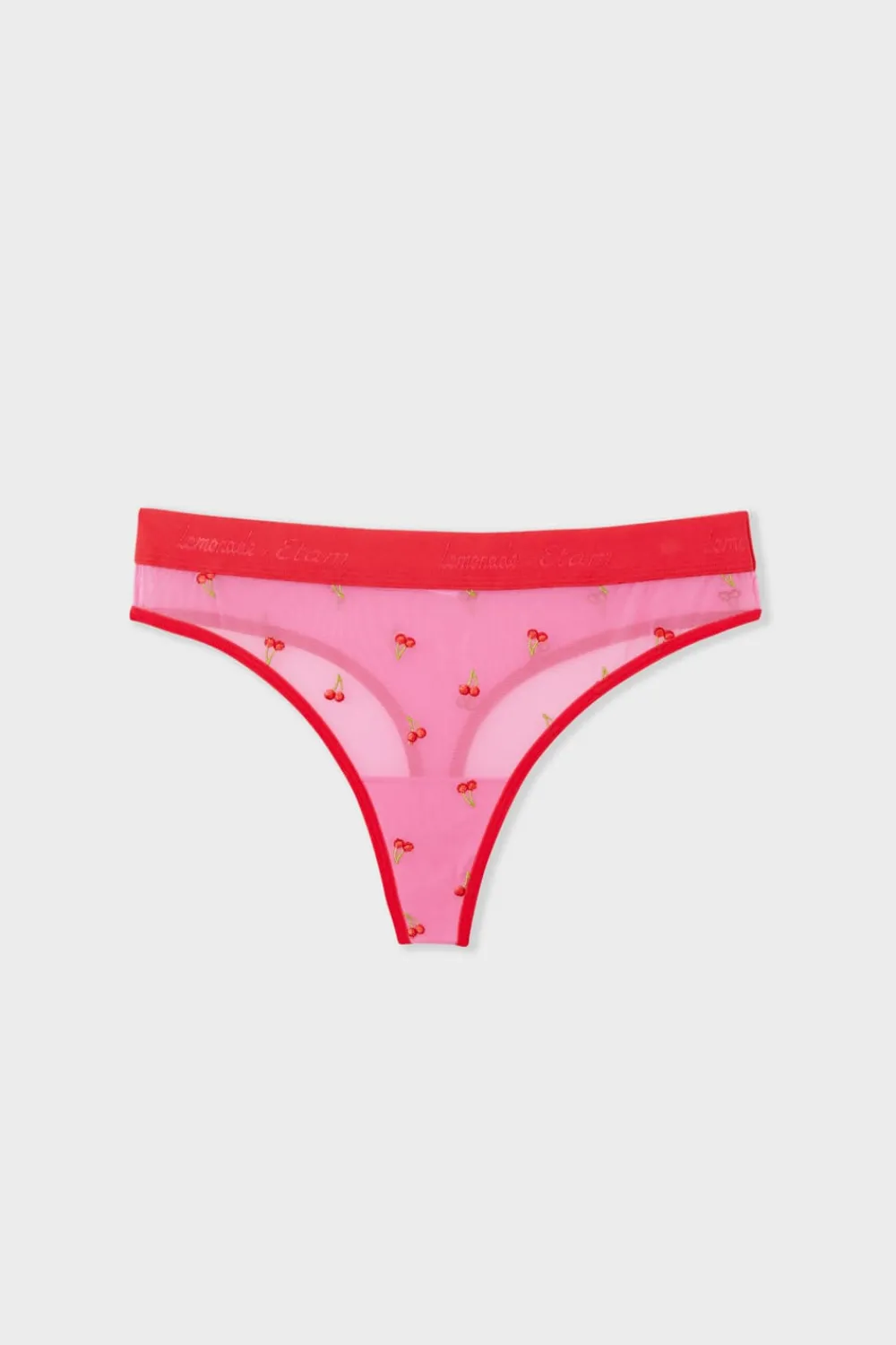 ETAM Tanga con bordado x Lemonade Dolls ROSE