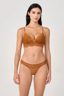 Online ETAM Tanga con encaje MARR&Oacute;N