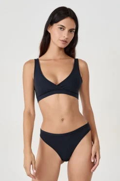 Best ETAM Tanga de algodón NEGRO