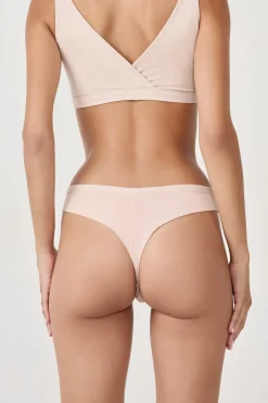 Hot ETAM Tanga de algodón NATURAL