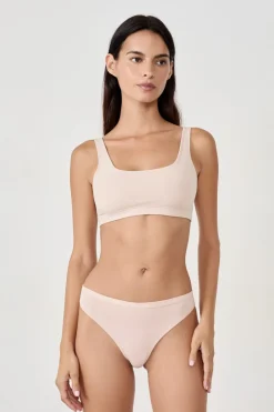 Hot ETAM Tanga de algodón NATURAL