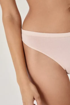 Hot ETAM Tanga de algodón NATURAL