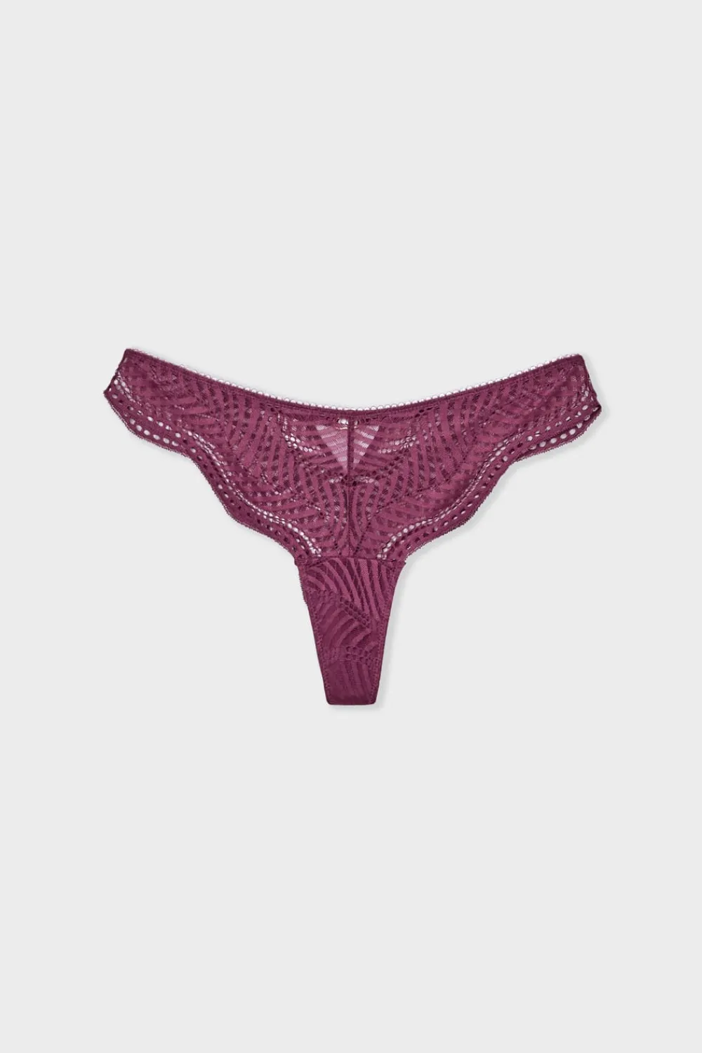 Hot ETAM Tanga de encaje VIOLETA