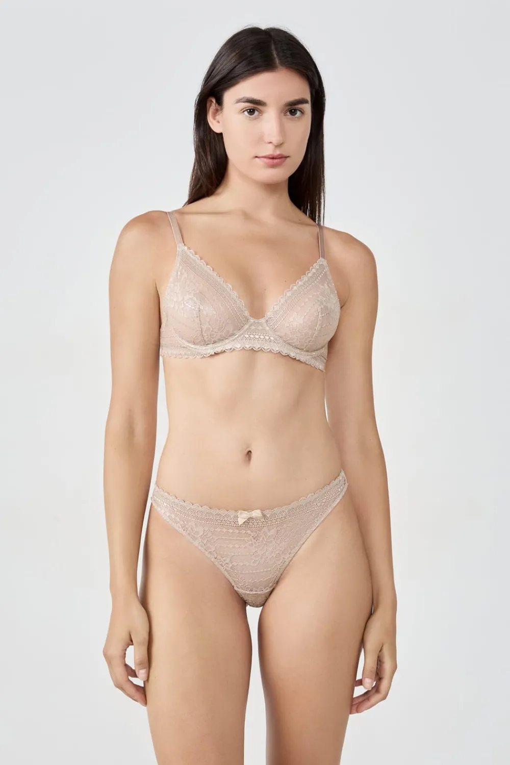 Outlet ETAM Tanga de encaje DUNE