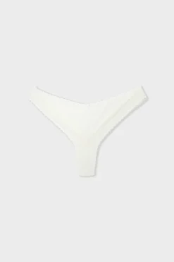 Hot ETAM Tanga de encaje crudo