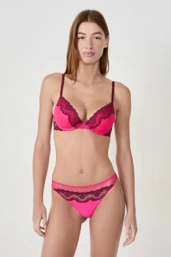 Best ETAM Tanga de encaje PETUNIA