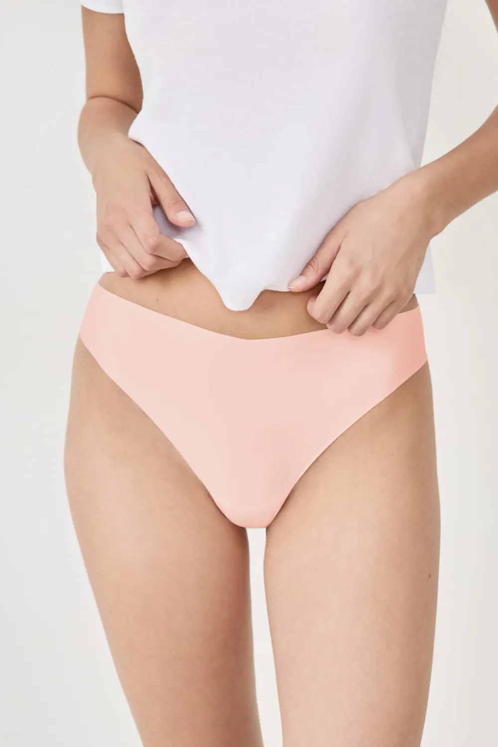Discount ETAM Tanga de microfibra ROSA