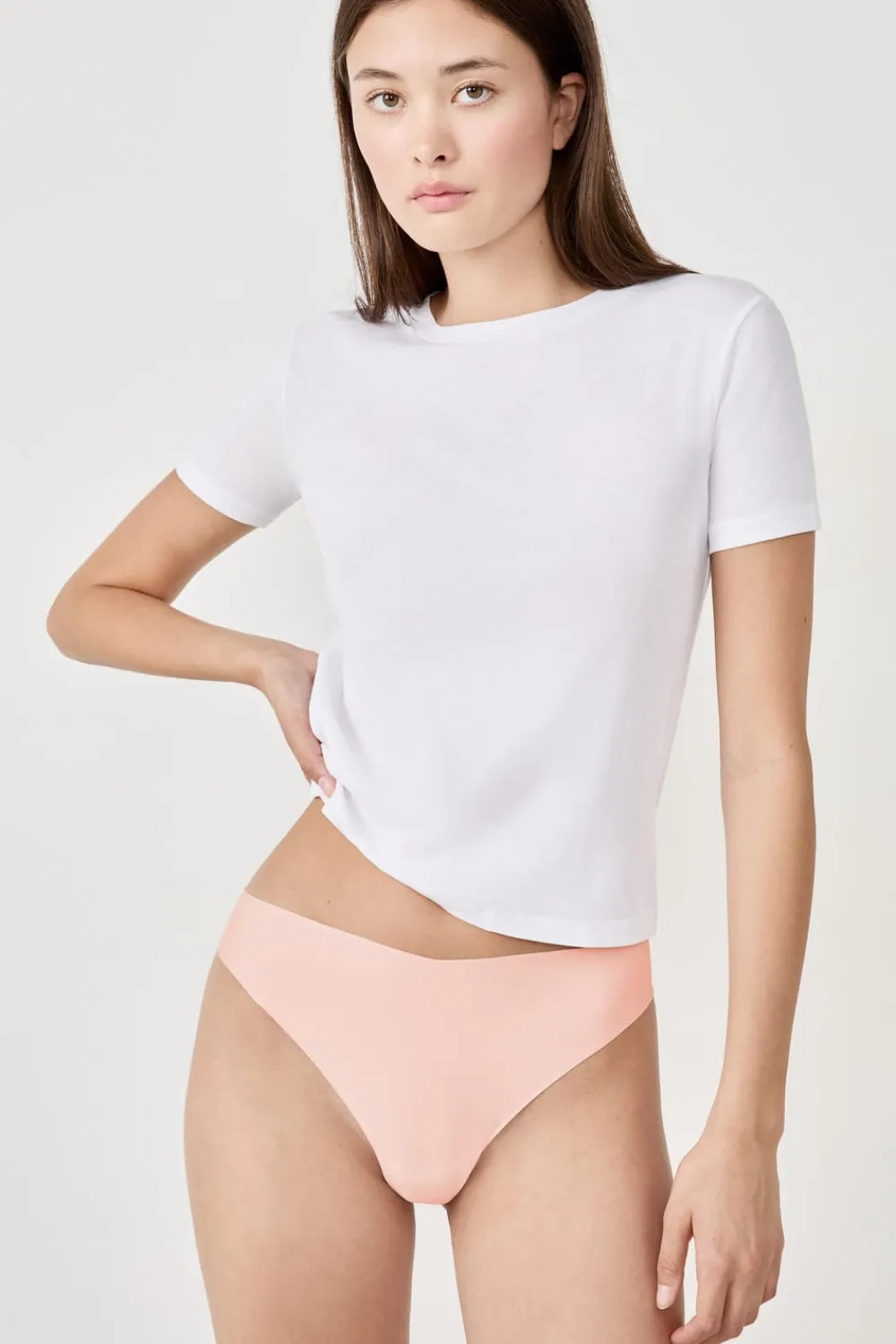 Discount ETAM Tanga de microfibra ROSA