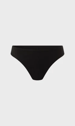 Best ETAM Tanga de microfibra NEGRO
