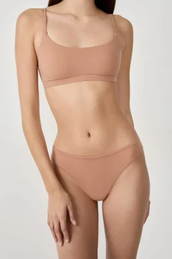 Online ETAM Tanga de microfibra BLUSH