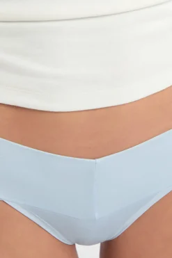 ETAM Tanga de microfibra AZUL CIELO