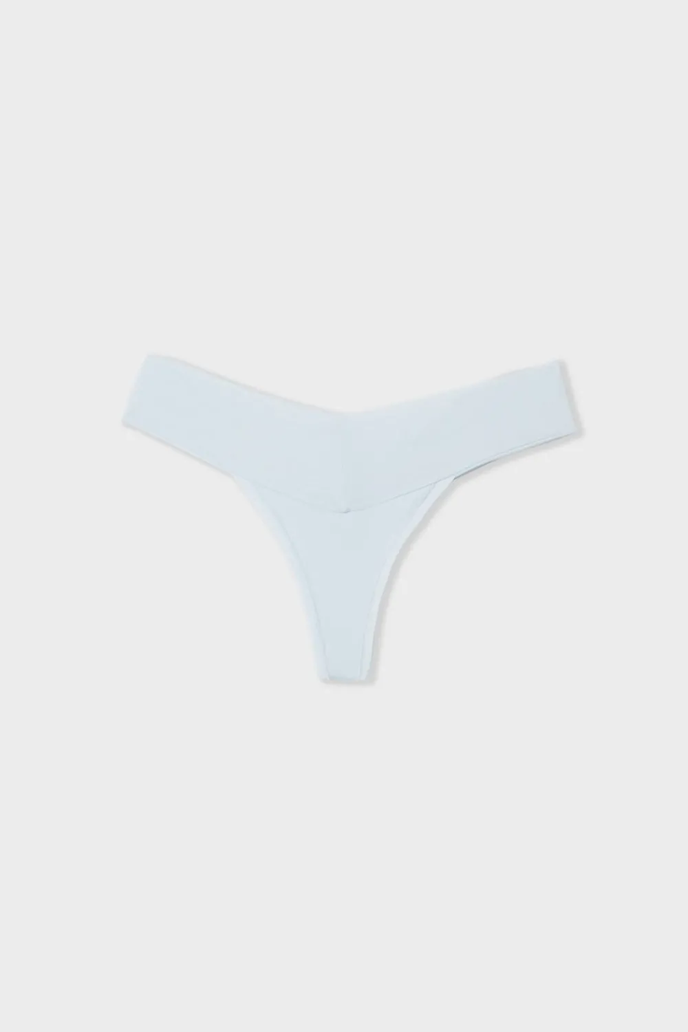 ETAM Tanga de microfibra AZUL CIELO