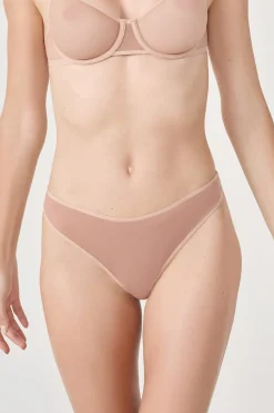 Online ETAM Tanga de tul BLUSH
