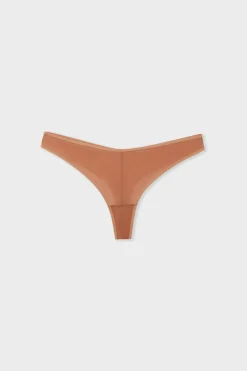 Online ETAM Tanga de tul BLUSH