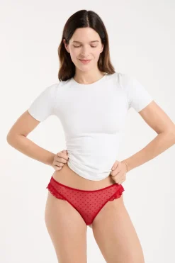 Online ETAM Tanga de tul CARDINAL