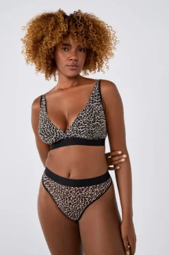 Discount ETAM Tanga de tul x Lemonade Dolls NOIR
