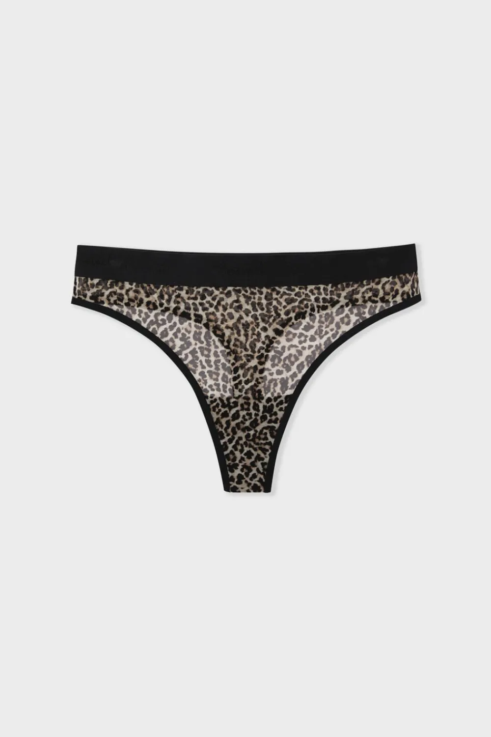 Discount ETAM Tanga de tul x Lemonade Dolls NOIR