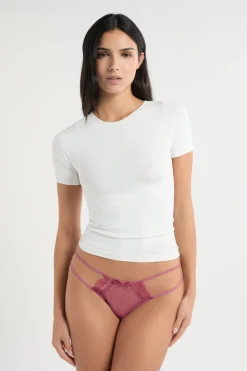 Clearance ETAM Tanga de tul y encaje GRENADINE