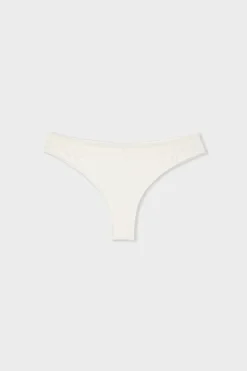 Hot ETAM Tanga détails dentelle ECRU