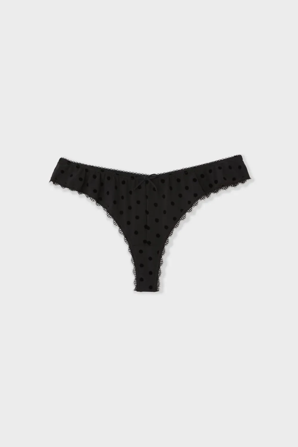 Sale ETAM Tanga liso NEGRO
