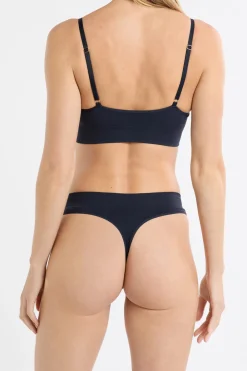 Sale ETAM Tanga sin costuras MARINO