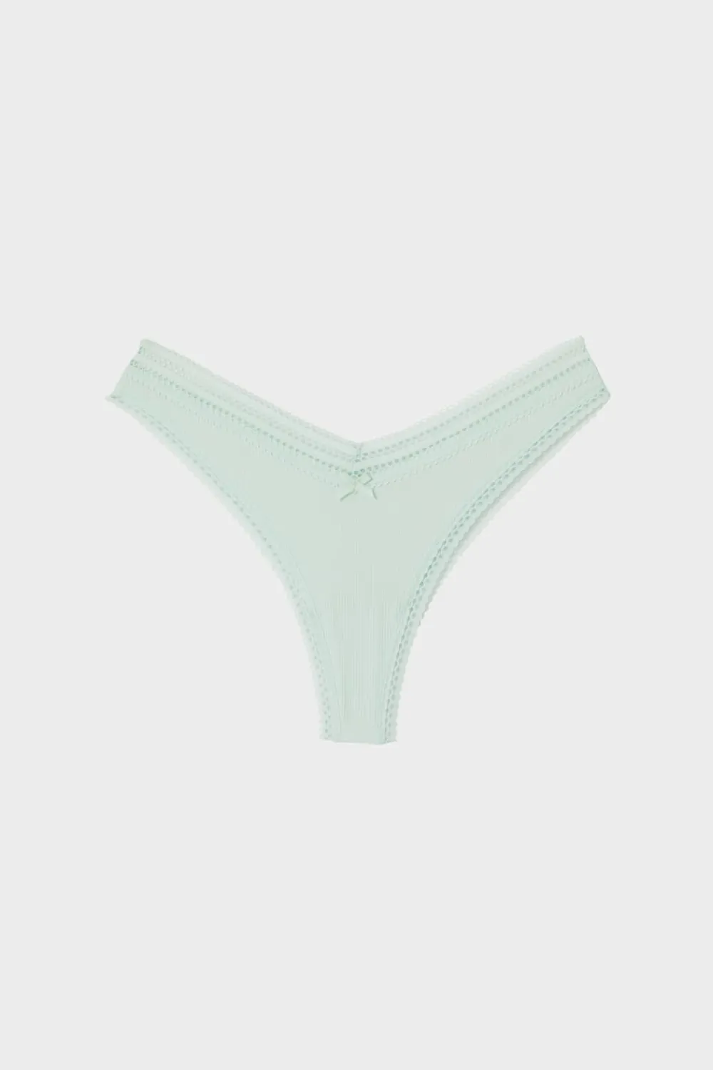 Outlet ETAM Tanga v shape de microfibra ESMERALDA