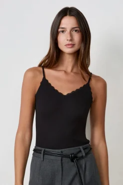 Sale ETAM Top 100% algodón NEGRO