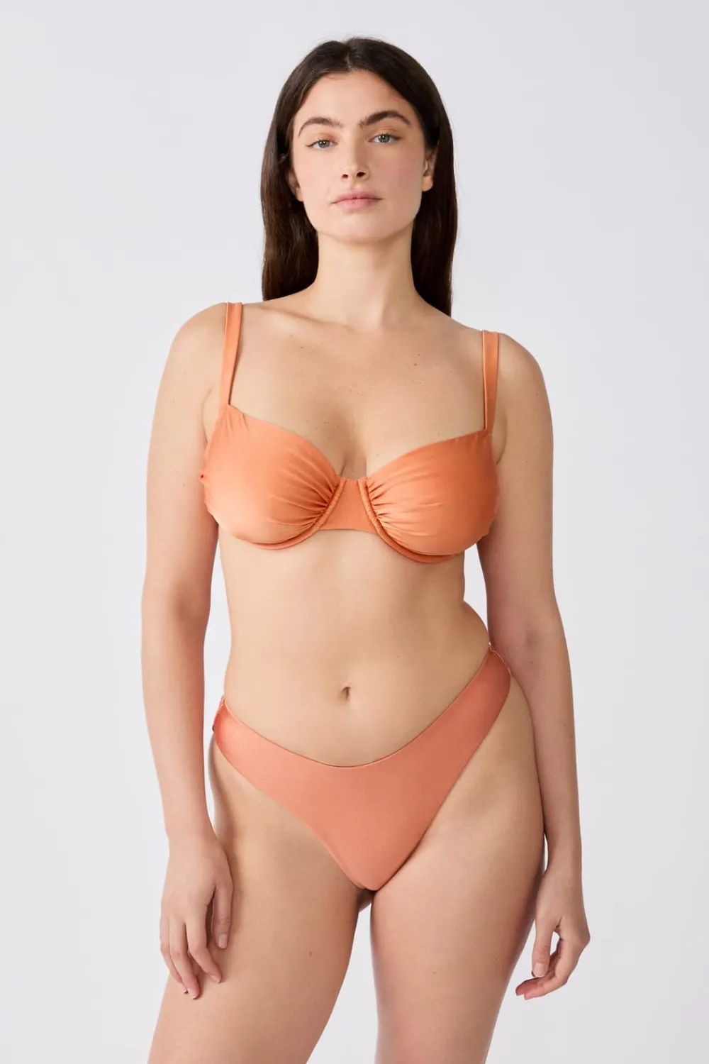 Online ETAM Top bikini NARANJA