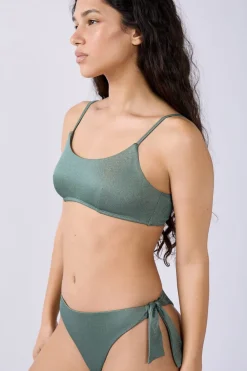 Best ETAM Top bikini VERDE
