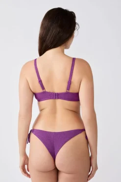 Sale ETAM Top bikini con aros MORADO