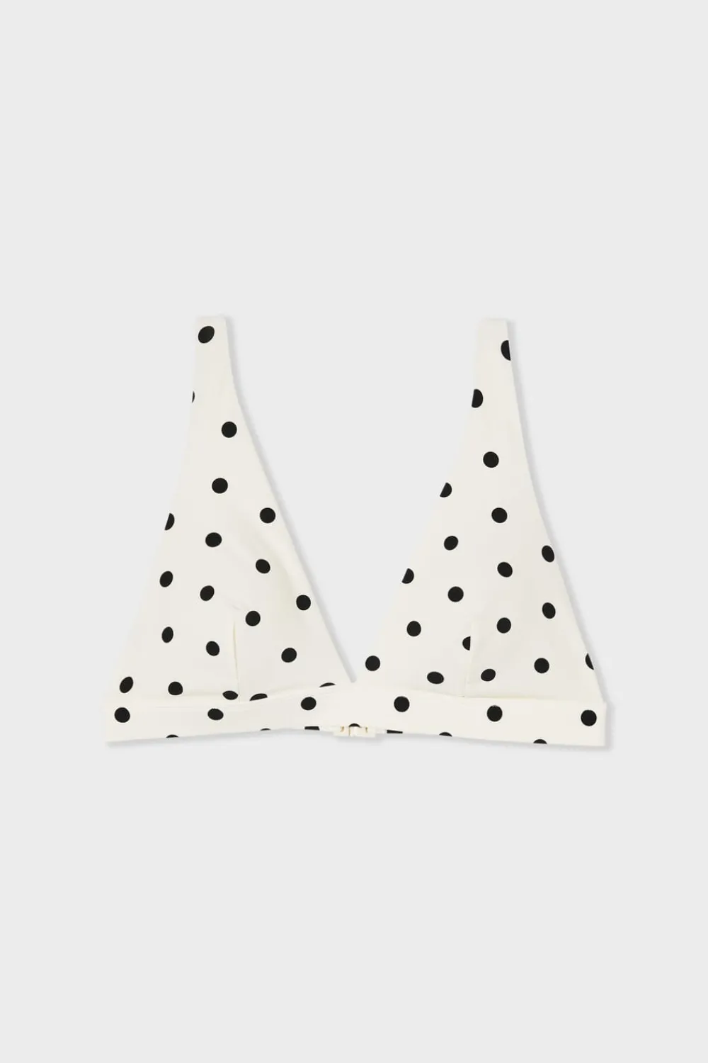 Discount ETAM Top bikini triangular detalle de lunares ESTAMPADO