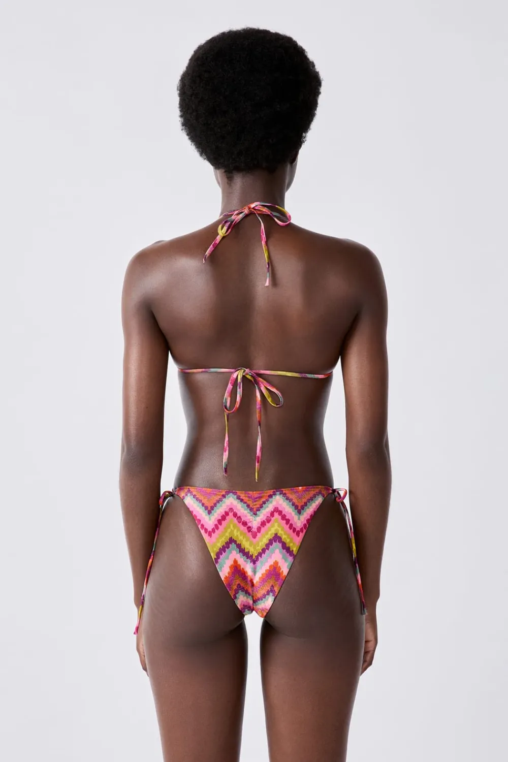 Online ETAM Top bikini triangular ESTAMPADO