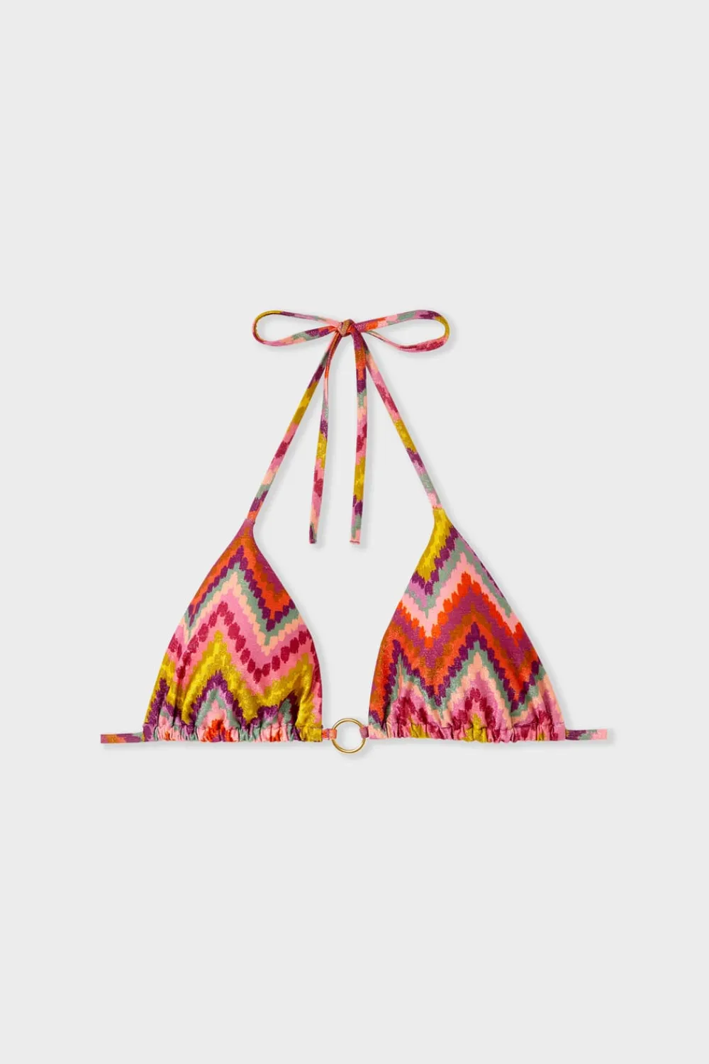 Online ETAM Top bikini triangular ESTAMPADO