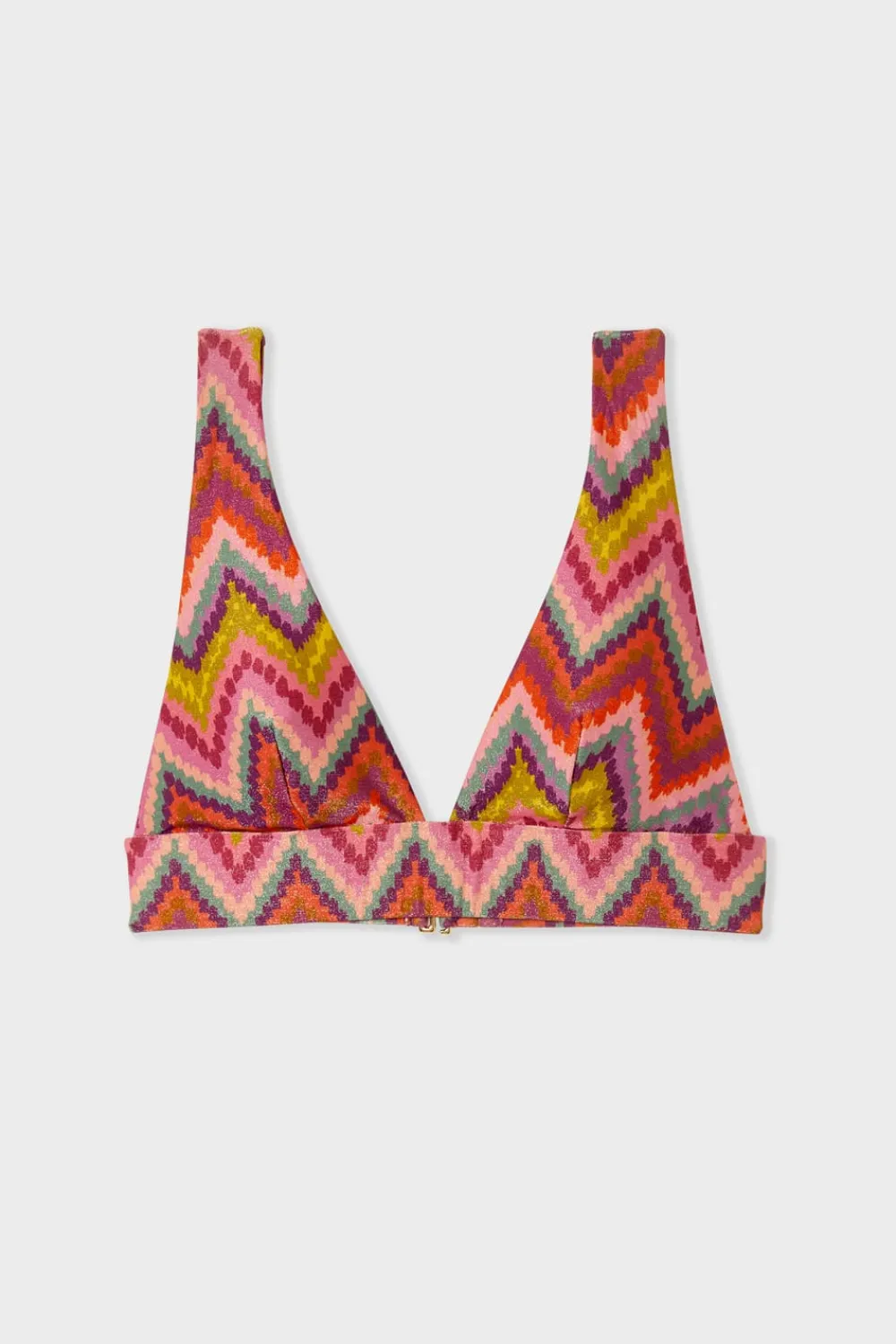 Hot ETAM Top bikini triangular ESTAMPADO