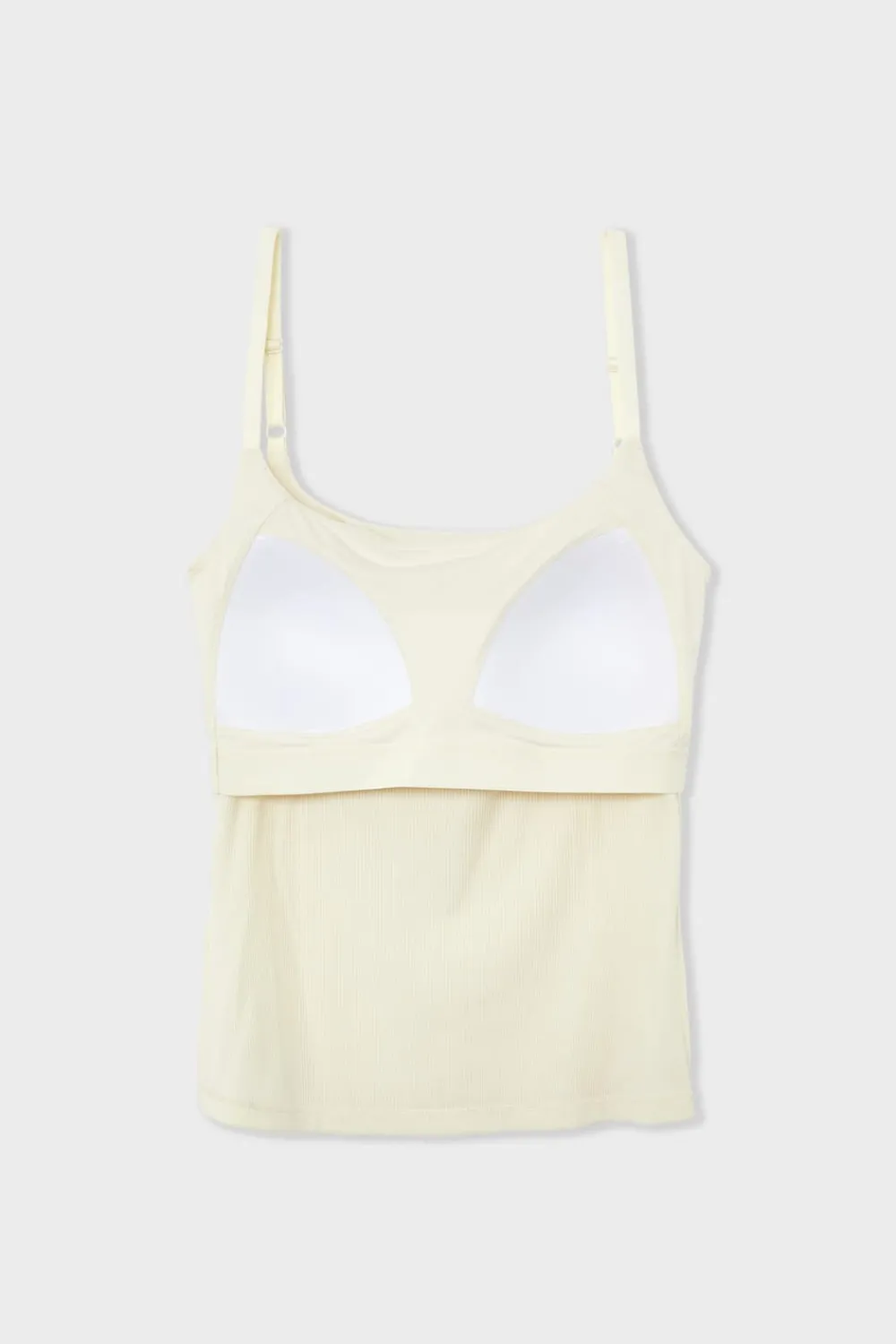 Discount ETAM Top con sujetador integrado crudo